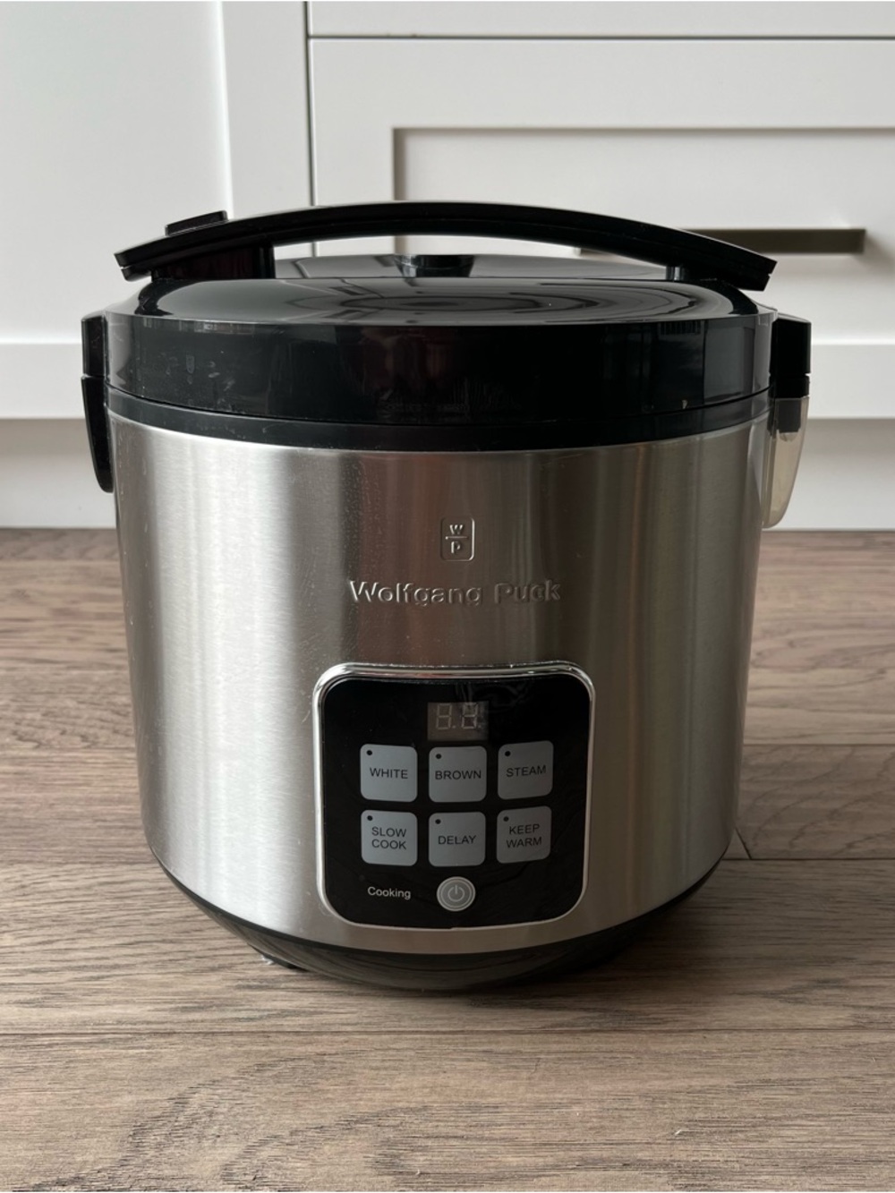 Wolfgang Puck Stainless Steel Rice Multi Cooker - Silver & Black
